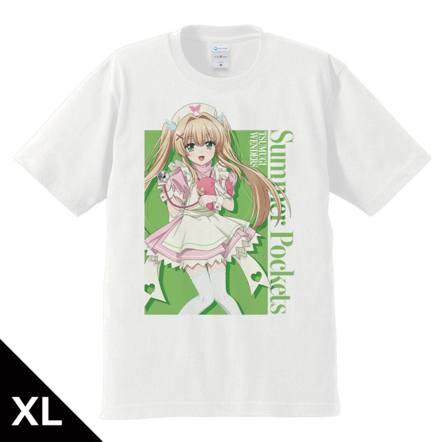 TVアニメ 『Summer Pockets』 Tシャツ 紬 ヴェンダース ナースメイドver. XLサイズ 【描き下ろし】