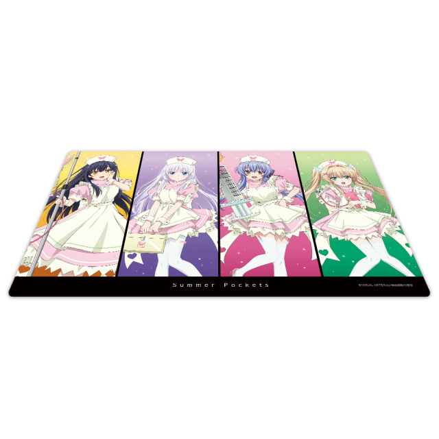 TVアニメ 『Summer Pockets』 キャラクターラバーマット しろは＆蒼
