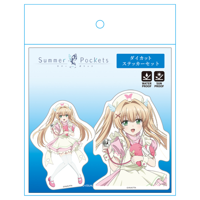 TVアニメ 『Summer Pockets』 ダイカットステッカーセット 紬