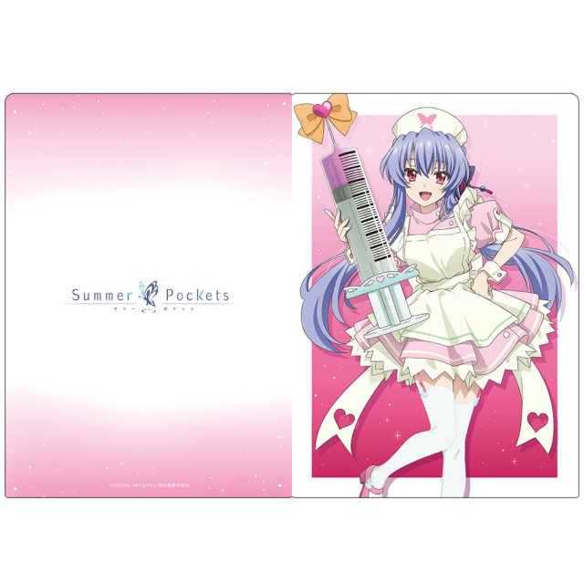 TVアニメ 『Summer Pockets』 クリアファイル 空門 蒼 ナースメイドver