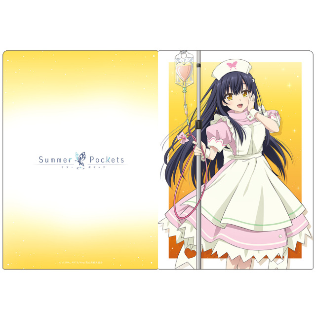 TVアニメ 『Summer Pockets』 クリアファイル 久島 鴎 ナースメイドver