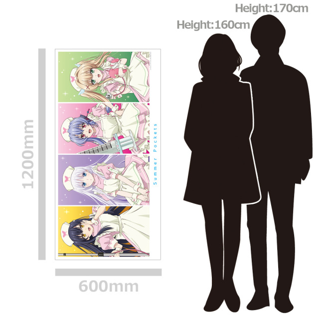Summer pockets マウスパッド　9種　しろは　紬　鴎　蒼 TVアニメ 『Summer Pockets』120cmビッグタオル しろは＆蒼＆鴎＆紬