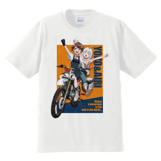 終末ツーリング Tシャツ ヨーコ＆アイリ Mサイズ