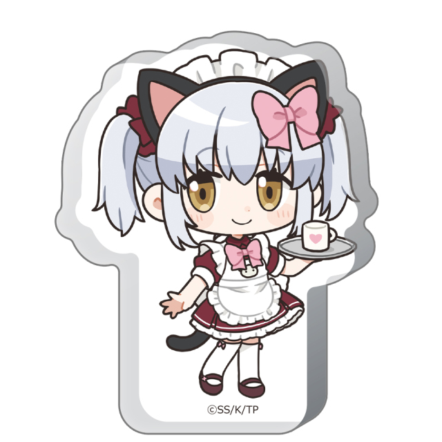 終末ツーリング 厚みアクリルスタンド アイリ メイドver.