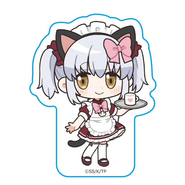 終末ツーリング 厚みアクリルスタンド アイリ メイドver.