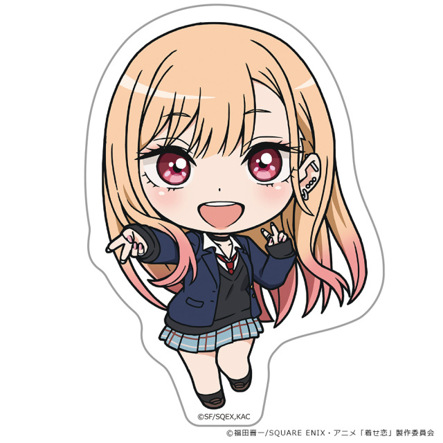 TVアニメ「その着せ替え人形は恋をする」Season 2 ダイカットステッカー 喜多川海夢 デフォルメver.