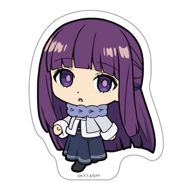 葬送のフリーレン ダイカットステッカー フェルン ついてっくver.
