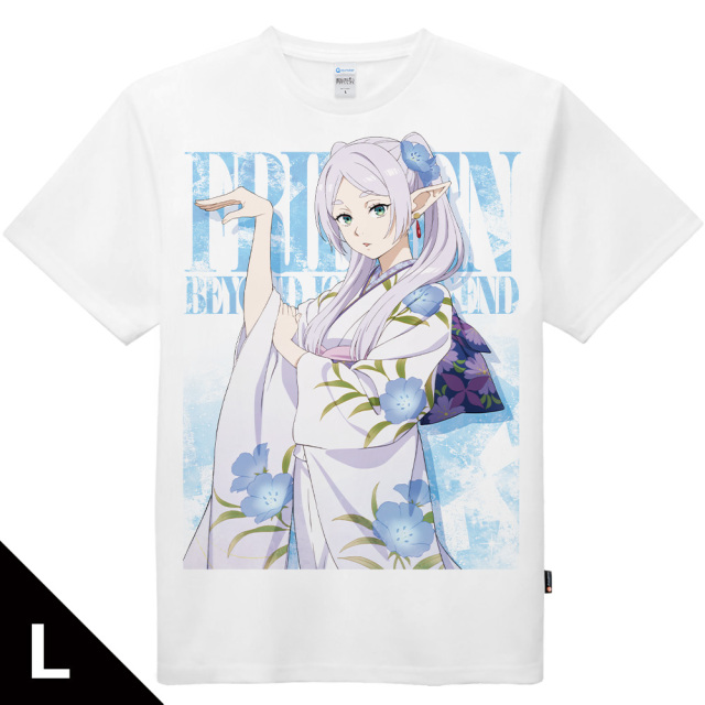 葬送のフリーレン 大判プリントTシャツ フリーレン 晴れ着ver. Lサイズ