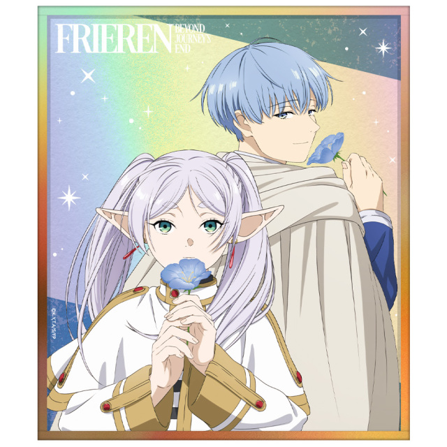 葬送のフリーレン ホログラムアクリル色紙 フリーレン＆ヒンメル