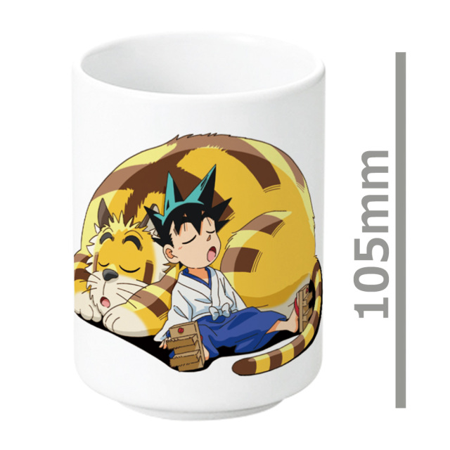 真・侍伝 YAIBA 湯のみ 刃&カゲトラ