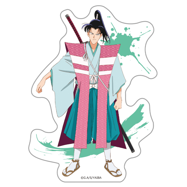 真・侍伝 YAIBA ダイカットステッカー 佐々木 小次郎