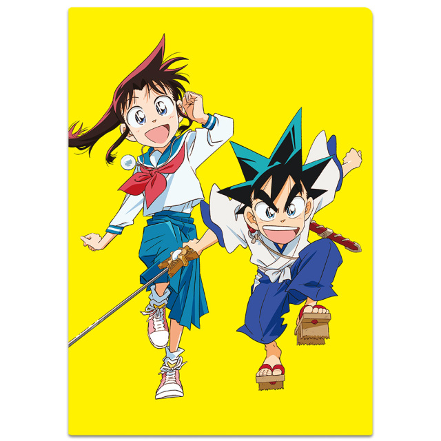 みんな集まれ!ピカまつり　クリアファイル　新品 真・侍伝 YAIBA クリアファイル 刃&さやか vol.1