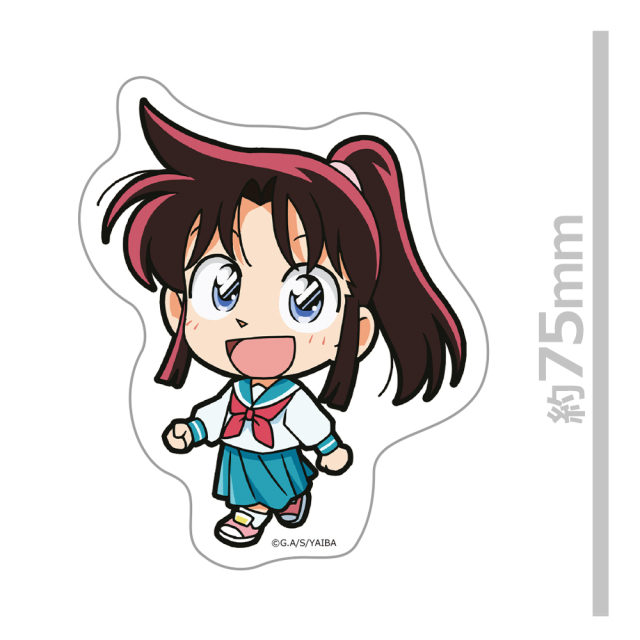 真・侍伝 YAIBA ついてっくダイカットステッカー 峰 さやか