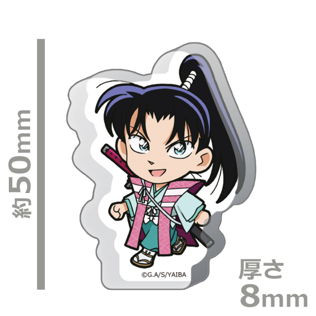 真・侍伝 YAIBA ついてっく厚みアクリルスタンド 佐々木 小次郎