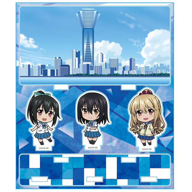 OVA「ストライク・ザ・ブラッドFINAL」 アクリルジオラマ[雪菜&浅葱&凪沙]
