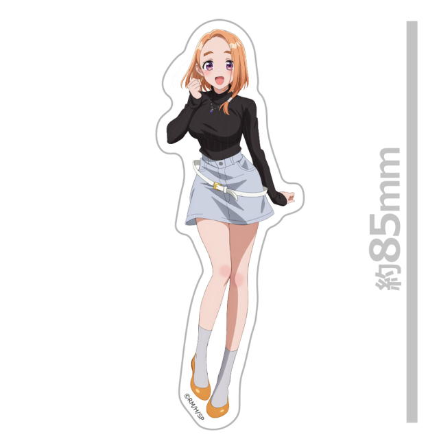 TVアニメ「紫雲寺家の子供たち」 ダイカットステッカー 紫雲寺万里