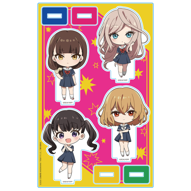 対ありでした。～お嬢さまは格闘ゲームなんてしない～ アクリルキャラスタンド 綾＆美緒＆夕＆珠樹 夏制服ver.