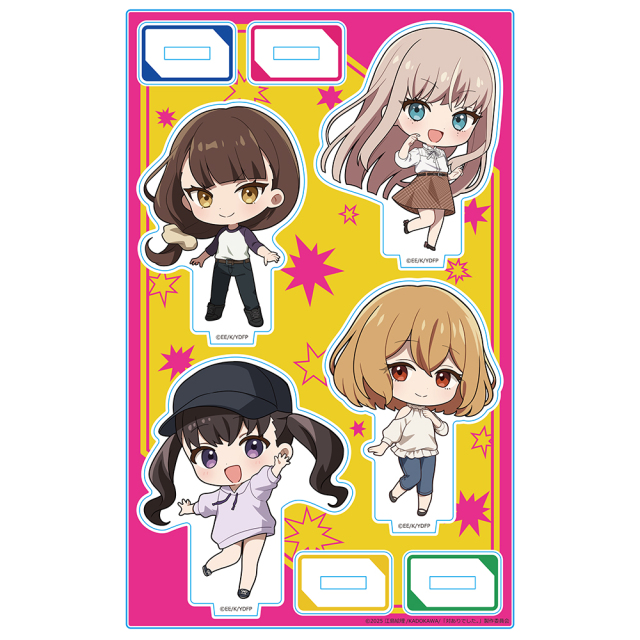 対ありでした。~お嬢さまは格闘ゲームなんてしない~ アクリルキャラスタンド 綾&美緒&夕&珠樹 私服ver.
