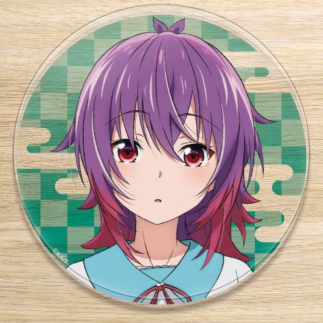 てんぷる アクリルコースターC［蒼葉海月］