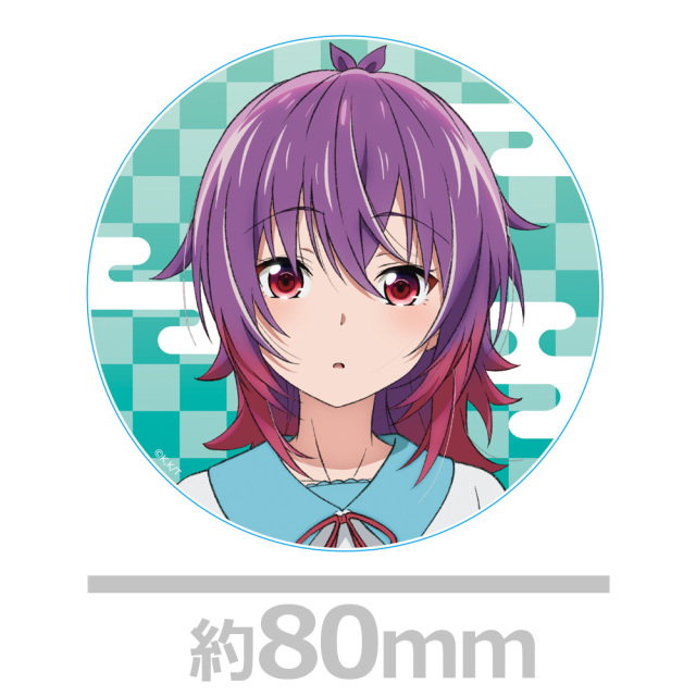 てんぷる アクリルコースターC［蒼葉海月］