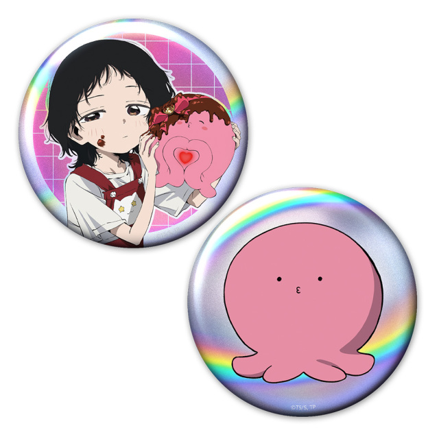 タコピーの原罪 ホログラム缶バッジ2個セット しずか&タコピー