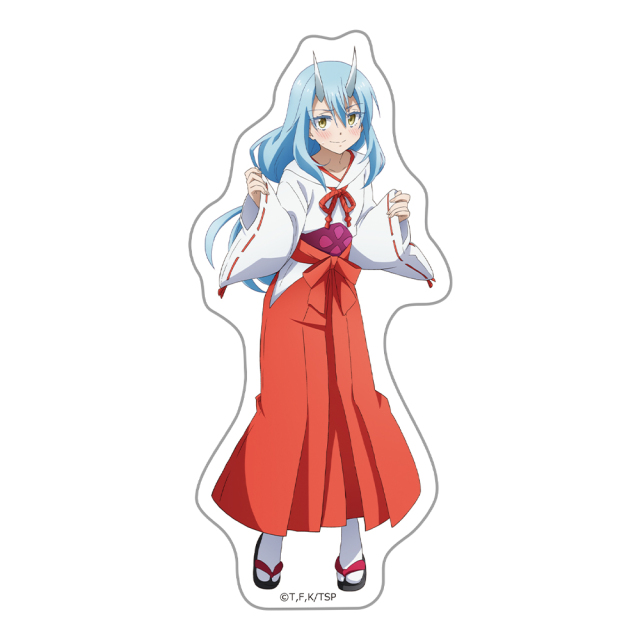 転生したらスライムだった件 ダイカットステッカー リムル シュナコスver. 【描き下ろし】