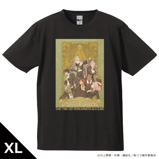 rinahamu Tシャツ　XL 転生したらスライムだった件 Tシャツ 集合ver. XLサイズ
