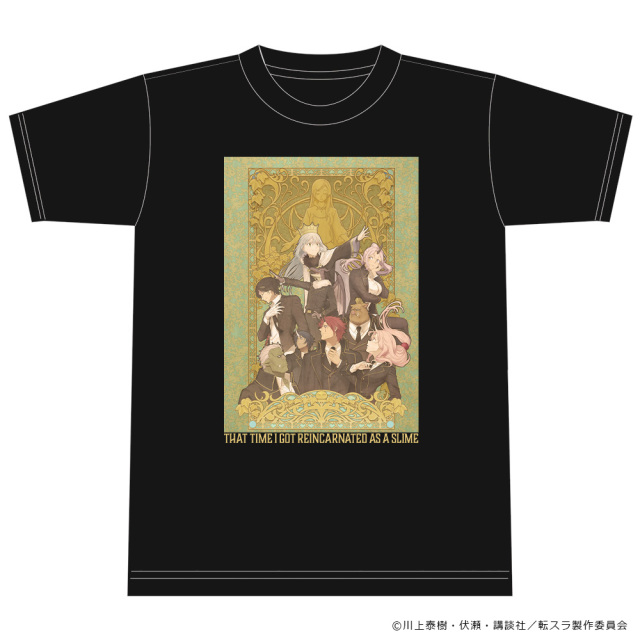 転生したらスライムだった件 Tシャツ 集合ver. XLサイズ
