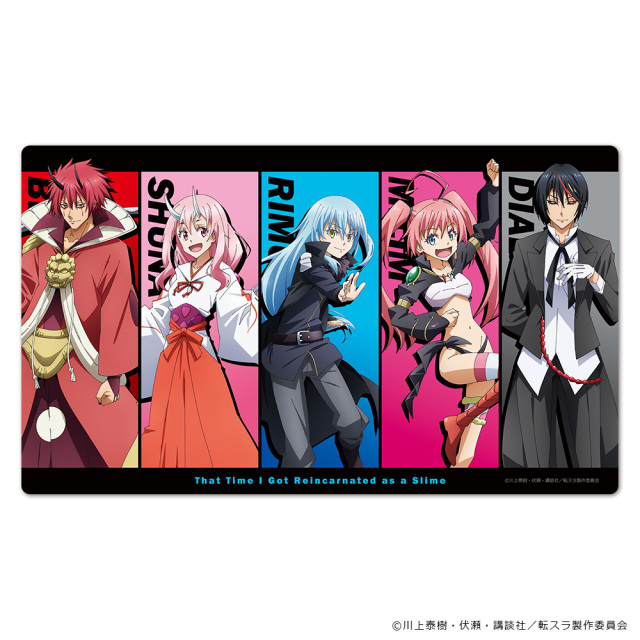 転生したらスライムだった件 キャラクターラバーマット ベニマル&シュナ&リムル&ミリム&ディアブロ