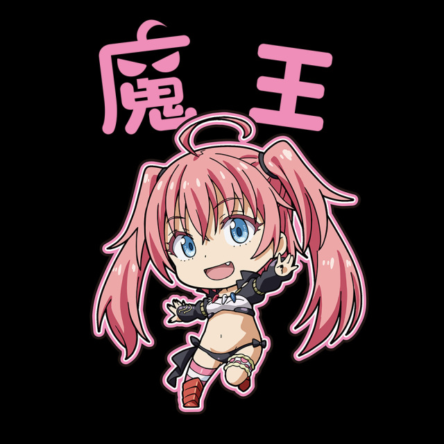 転生したらスライムだった件 ミリムの魔王Tシャツ XLサイズ