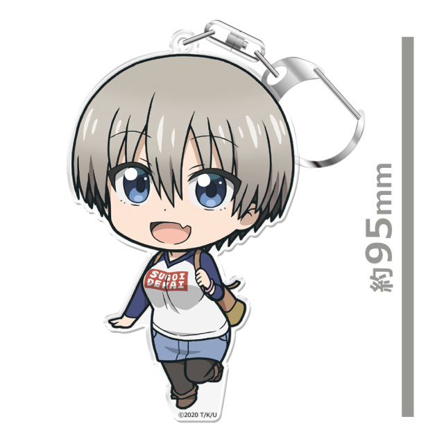 ににちゃん 花の秘境 宇崎ちゃんは遊びたい！ ぷにこれ！キーホルダー(スタンド付