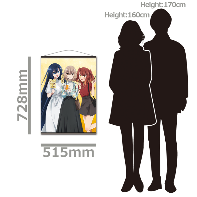 TVアニメ『私を喰べたい、ひとでなし』 B2タペストリー 比名子＆汐莉＆美胡