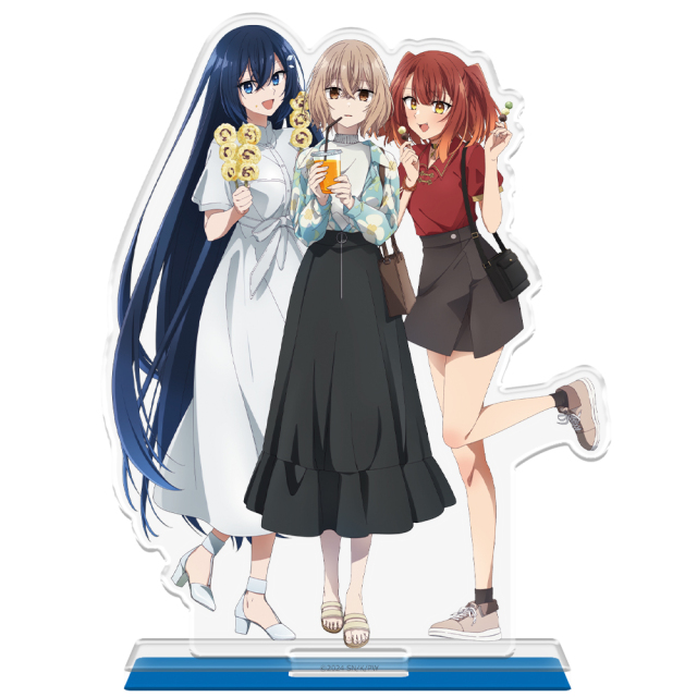 TVアニメ『私を喰べたい、ひとでなし』 アクリルキャラスタンド 比名子&汐莉&美胡