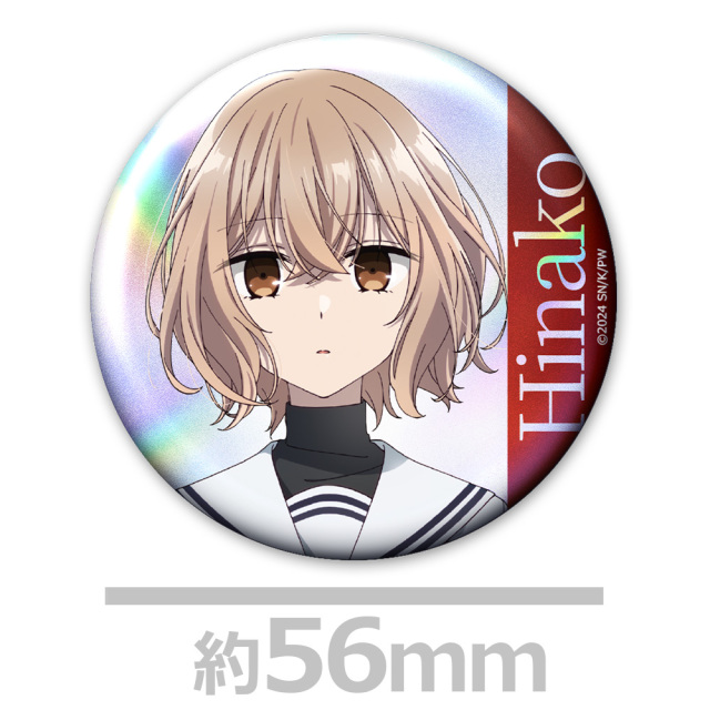 TVアニメ『私を喰べたい、ひとでなし』 ホログラム缶バッジ2個セット