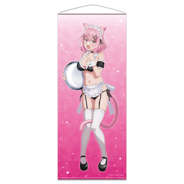 わたしが恋人になれるわけないじゃん、ムリムリ!(※ムリじゃなかった!?) ほぼ等身大タペストリー 甘織 れな子 猫耳水着メイドver.【描き下ろし】