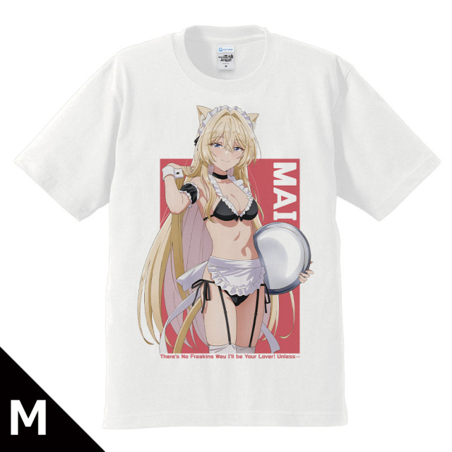 わたしが恋人になれるわけないじゃん、ムリムリ!（※ムリじゃなかった!?） Tシャツ 王塚 真唯 猫耳水着メイドver. Mサイズ【描き下ろし】