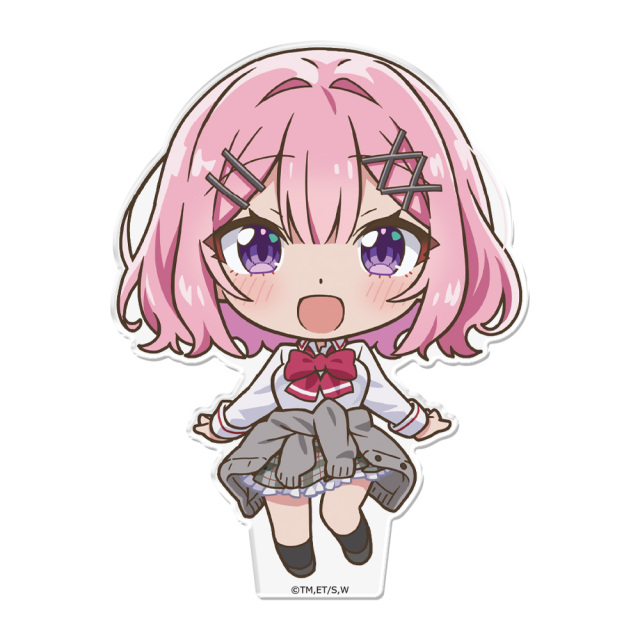 わたしが恋人になれるわけないじゃん、ムリムリ!（※ムリじゃなかった!?） ぷにこれ！アクリルフィギュア(スタンド付) 甘織 れな子