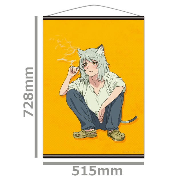 ヤニねこ B2タペストリー ヤニねこ