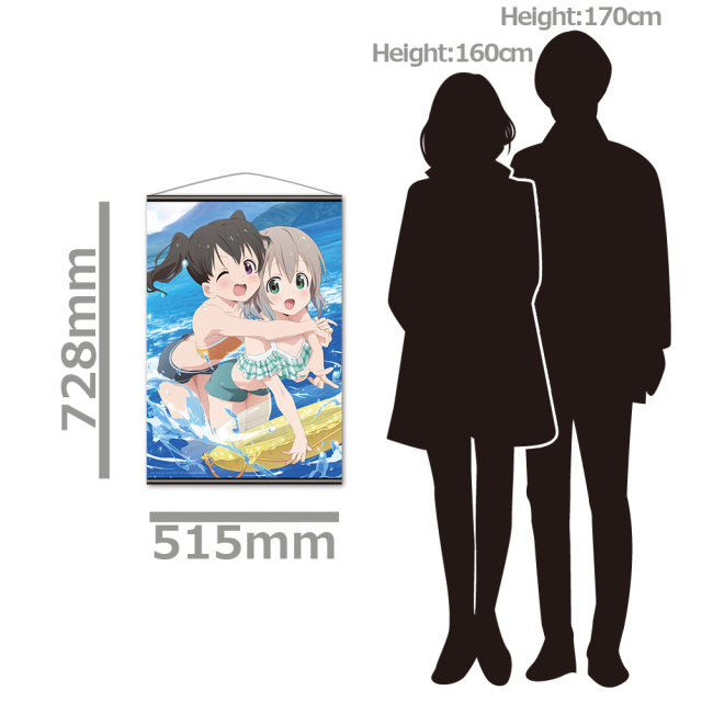 ヤマノススメ タペストリー ホビーストック バニー アニメ『ヤマノススメ』4人のバニーガール姿を描いたB2