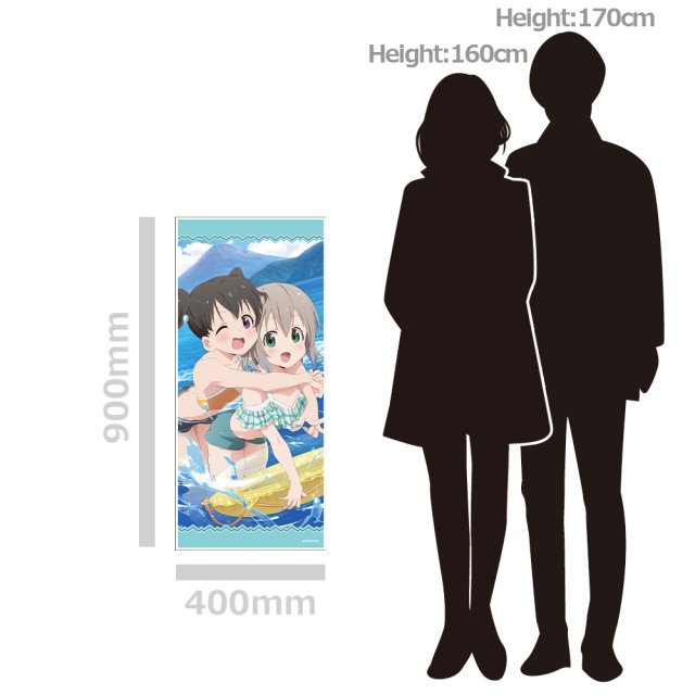 ヤマノススメ Next Summit キャラクター大判タオル