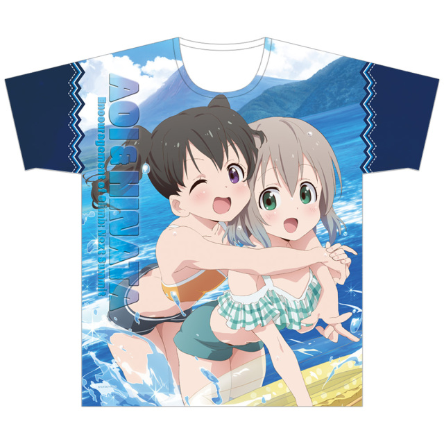 ヤマノススメ Next Summit フルグラフィックTシャツ［あおい＆ひなた