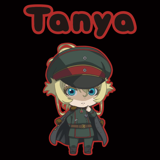 劇場版 幼女戦記 Tシャツ［ターニャ］ XLサイズ