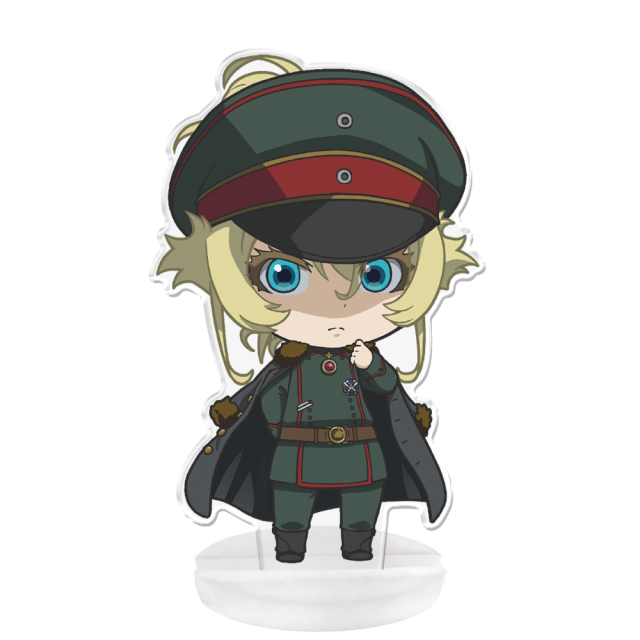 幼女戦記 ぷにこれ！アクリルフィギュア(スタンド付) 軍服ターニャ