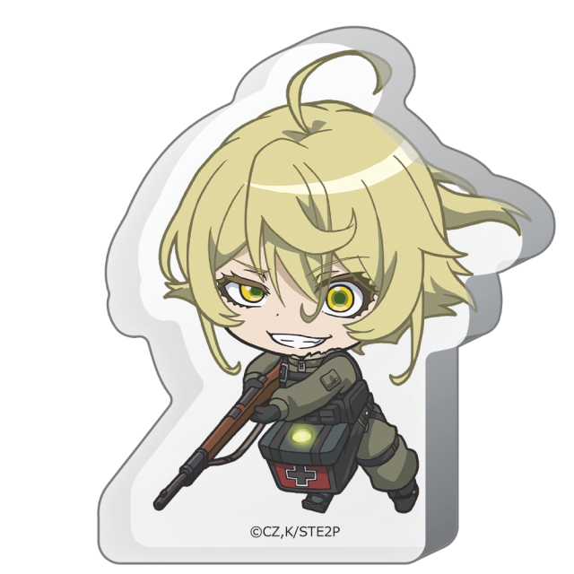 幼女戦記 厚みアクリルスタンド にやりターニャ