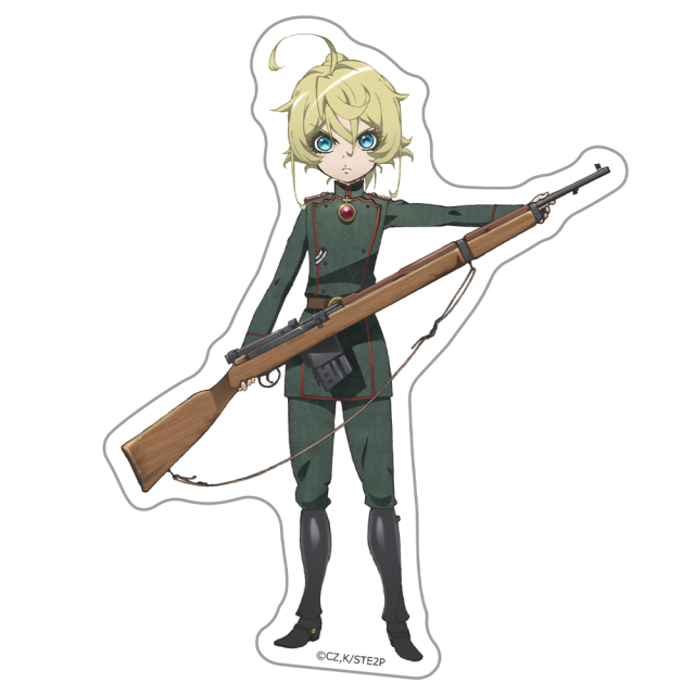 幼女戦記 ダイカットステッカー ターニャ