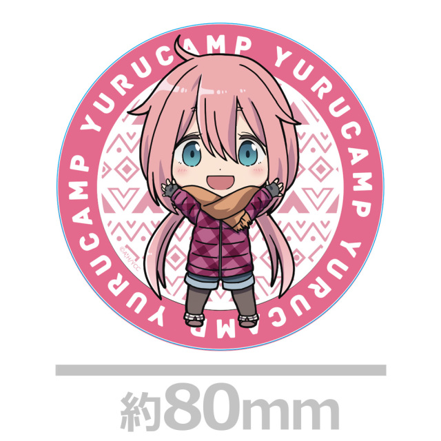 ゆるキャン　アクリルコースター　志摩リン　各務原なでしこ　グラッテ ゆるキャン アクリルコースター 志摩リン 各務原なでしこ グラッテ