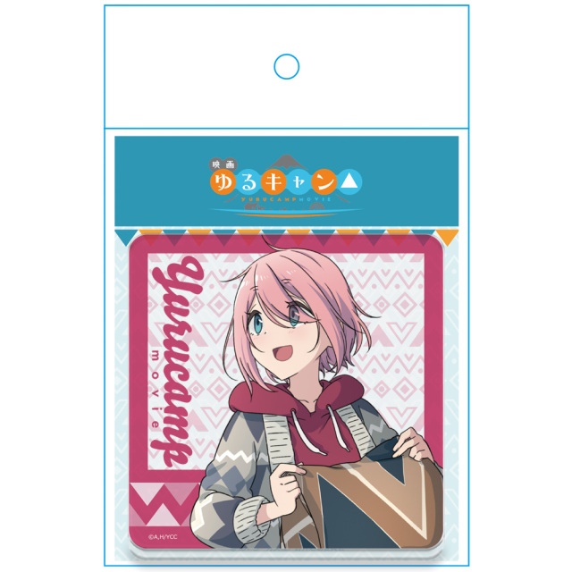 映画『ゆるキャン△』 アクリルコースターG［各務原なでしこ
