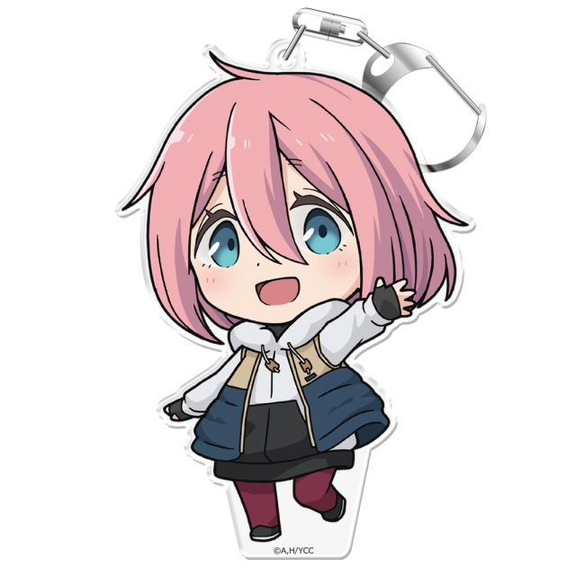 映画『ゆるキャン△』 ぷにこれ！キーホルダー(スタンド付) 各務原