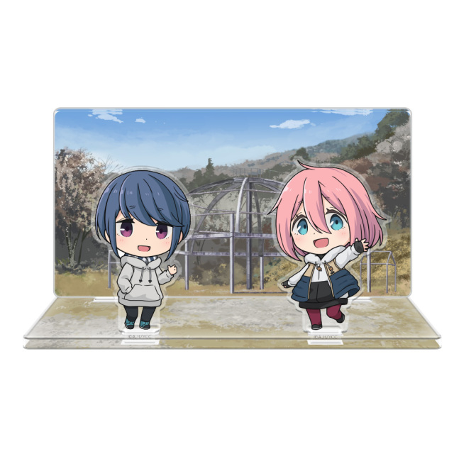 ゆるキャン△ 氷菓画集 ゆるキャン画集 ボトル、アクリルジオラマ