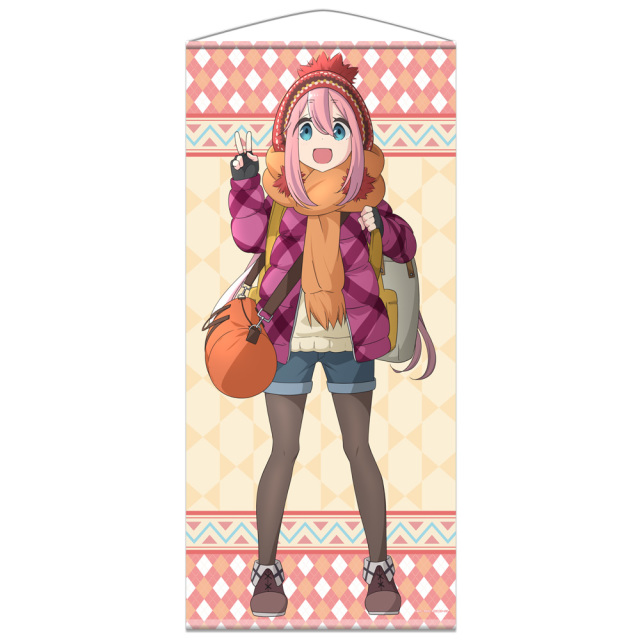 ゆるキャン△ ほぼ等身大タペストリー ［各務原なでしこ］【描き下ろし】